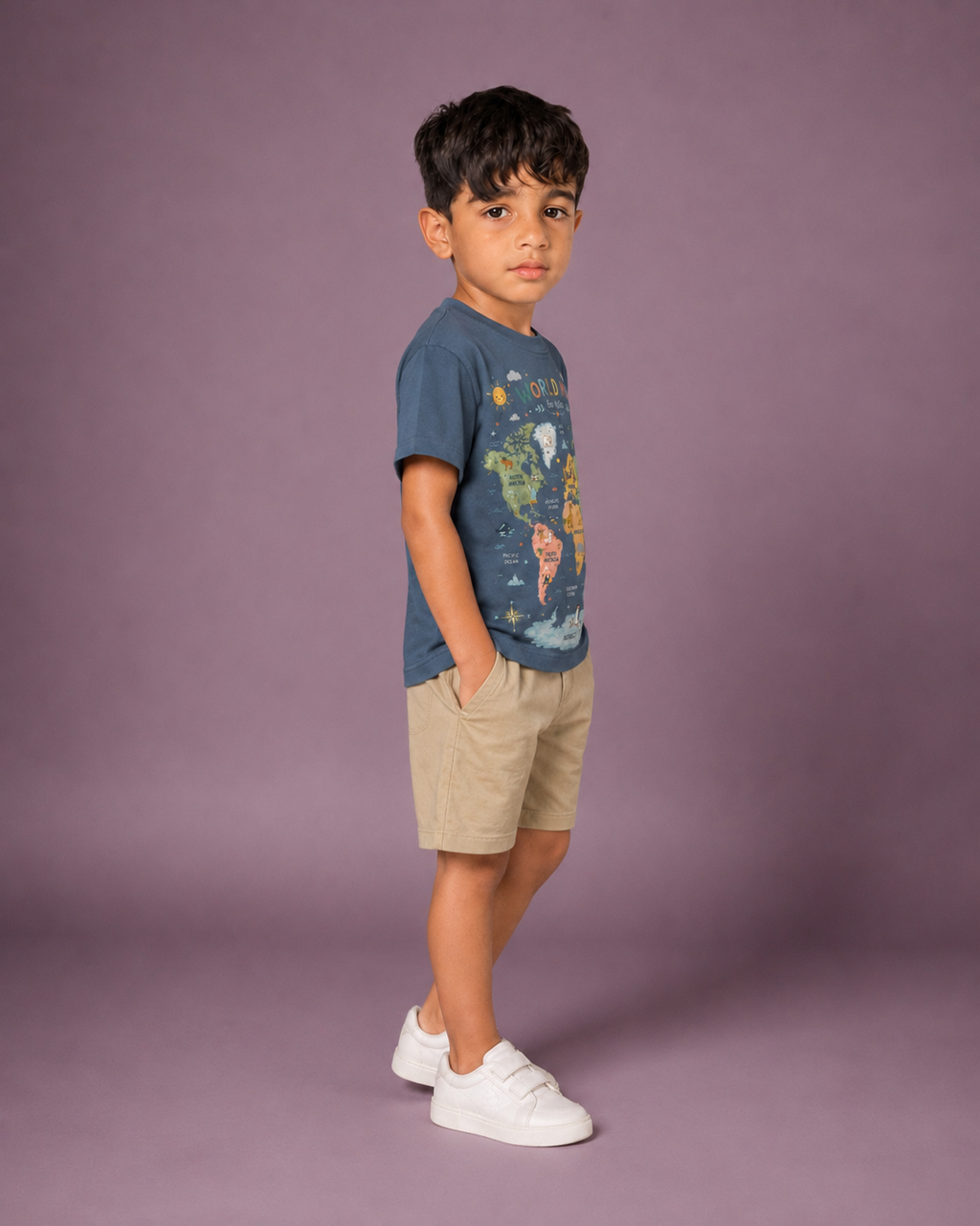 World Map Tee