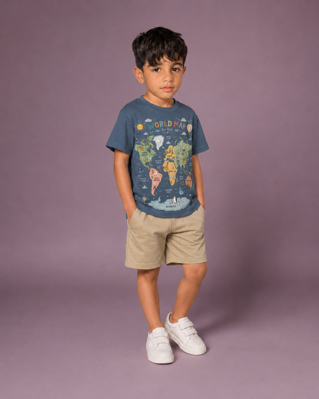 World Map Tee