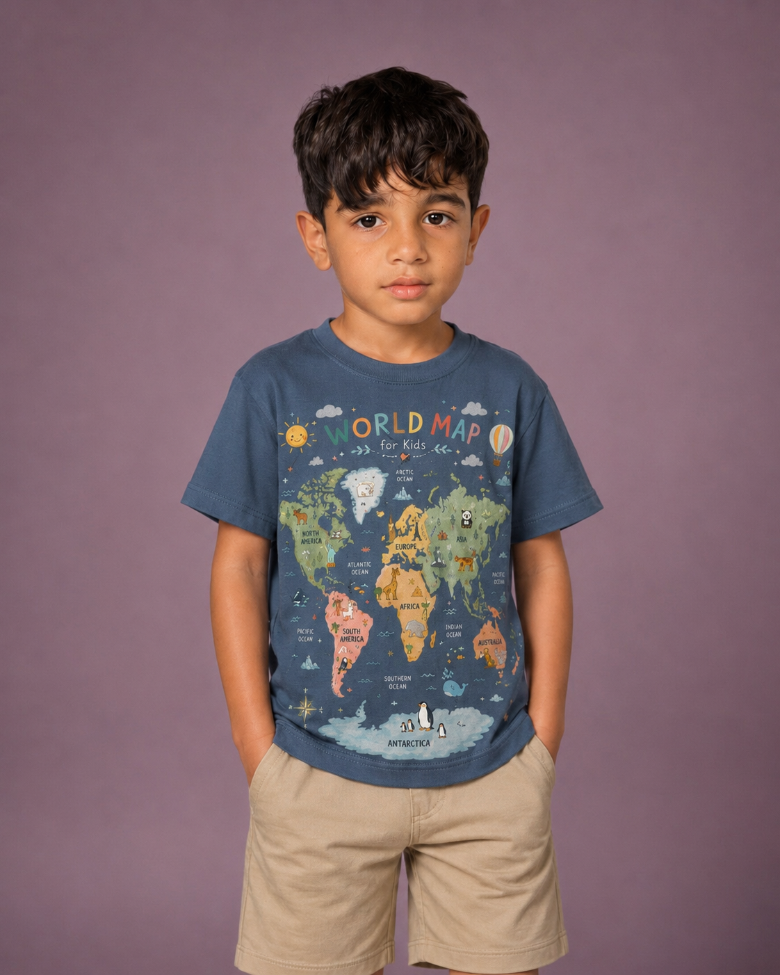World Map Tee