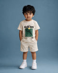 Club Day Drop Shoulder Tshirt for Kids