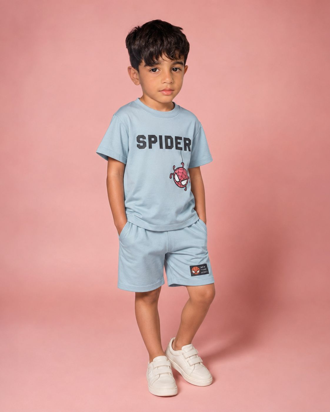 Spiderman Drop Shoulder Tshirt for Kids