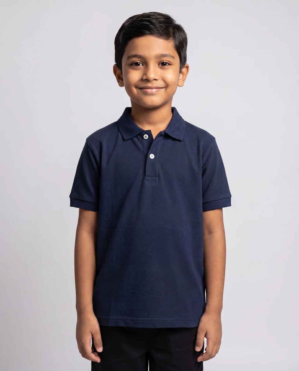Classic Pique Polo – Navy