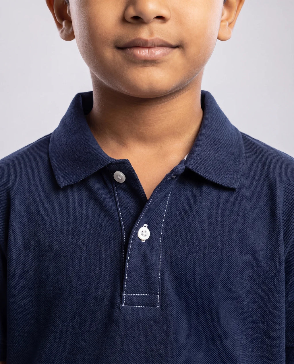 Classic Pique Polo – Navy