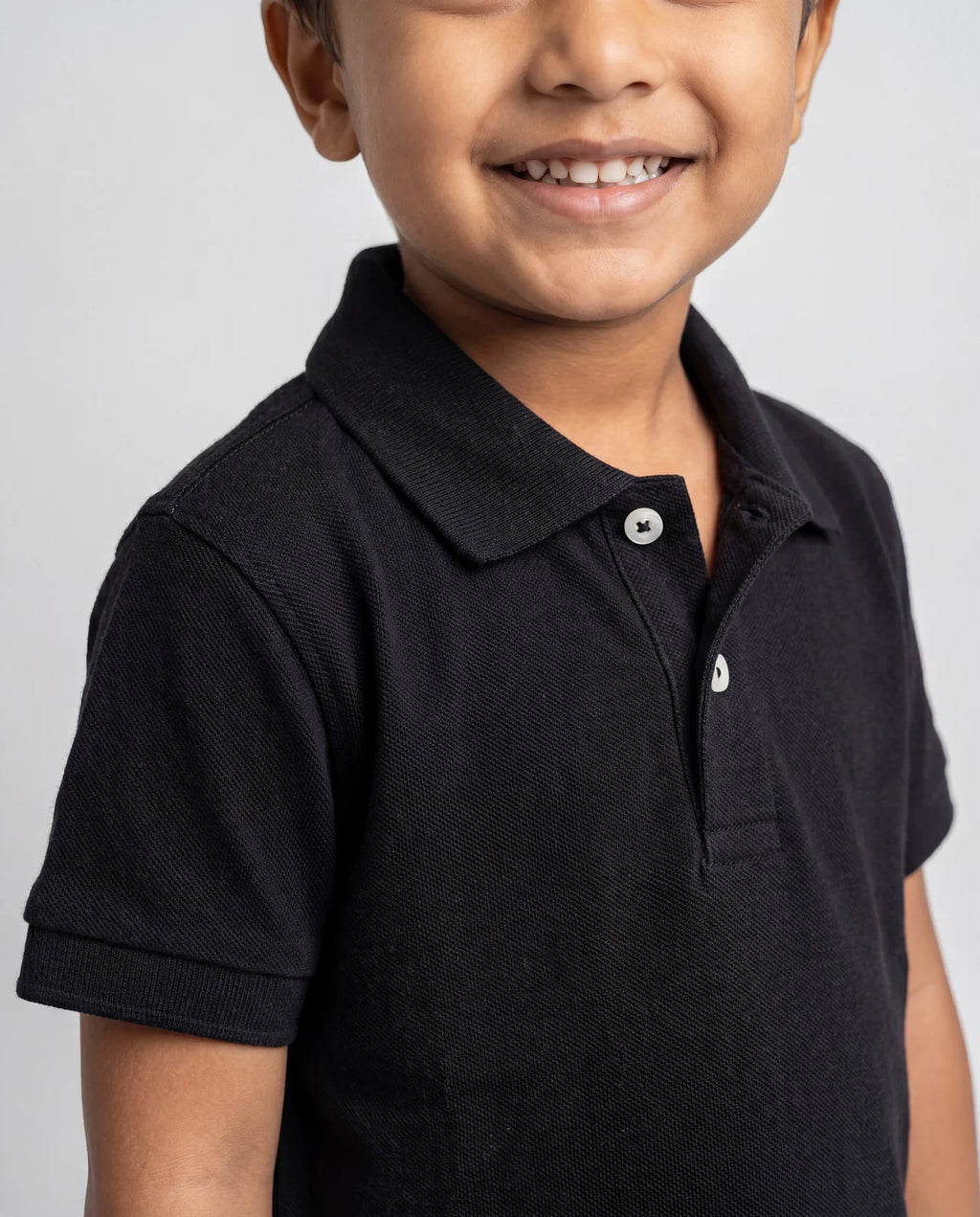 Classic Pique Polo – Black