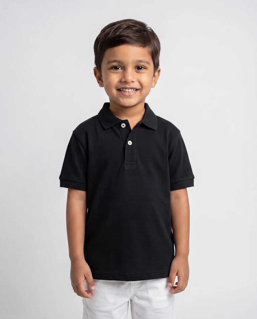 Classic Pique Polo – Black