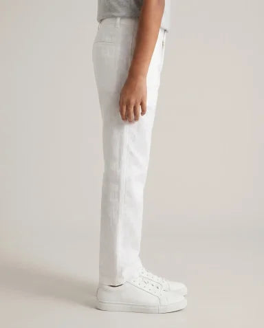 Linen Trousers – White