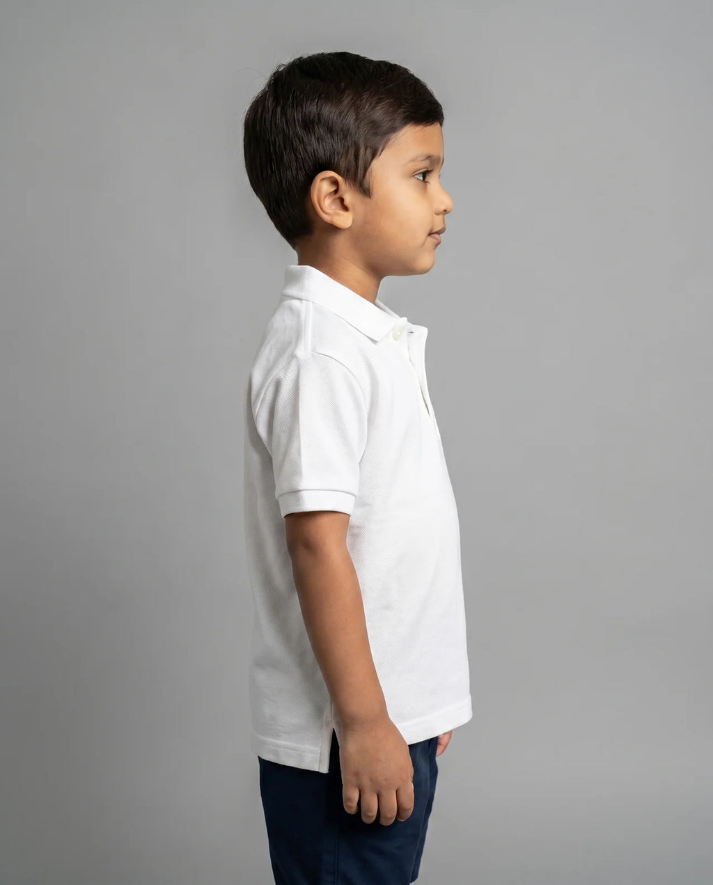 Classic Pique Polo – White