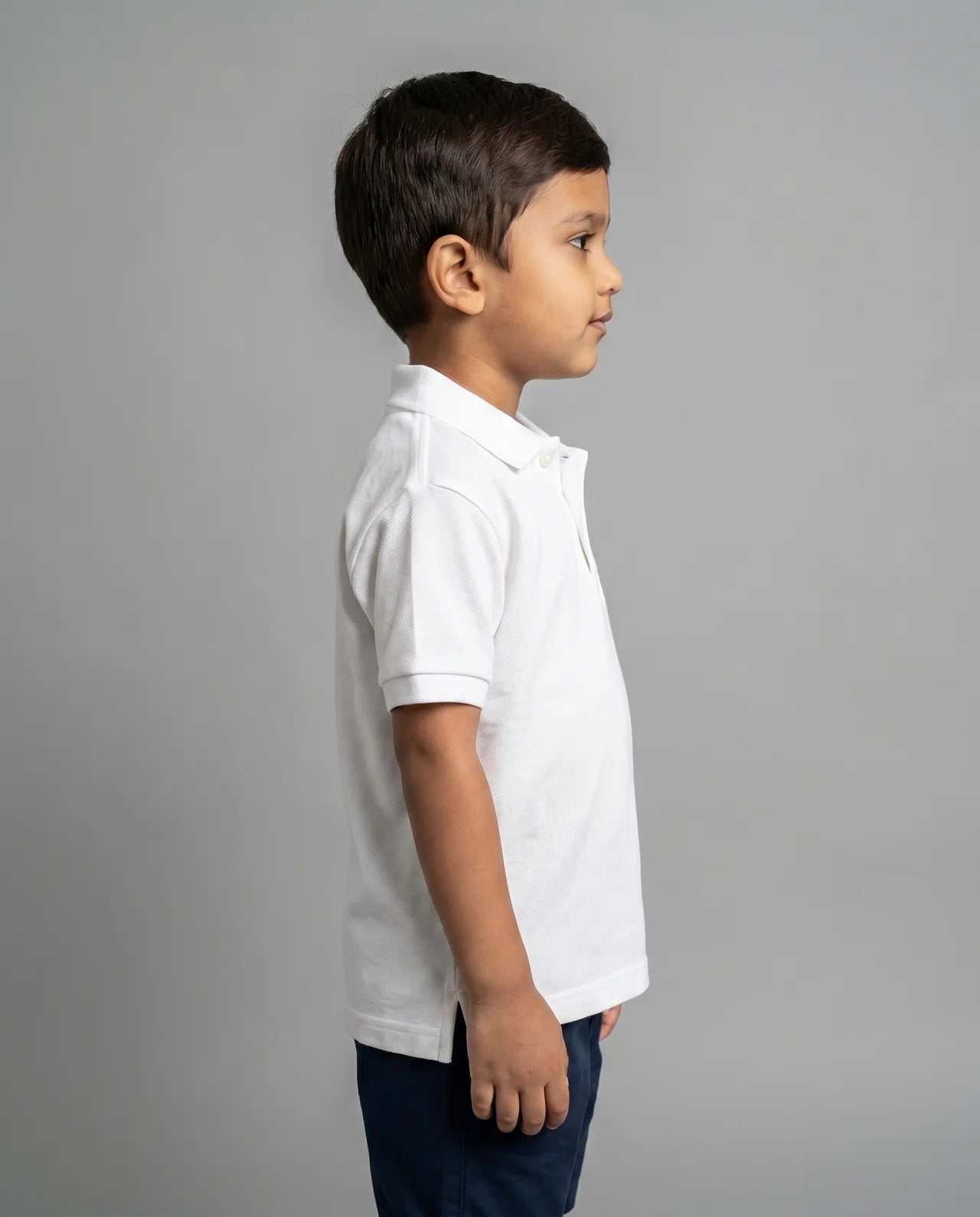 Classic Pique Polo – White